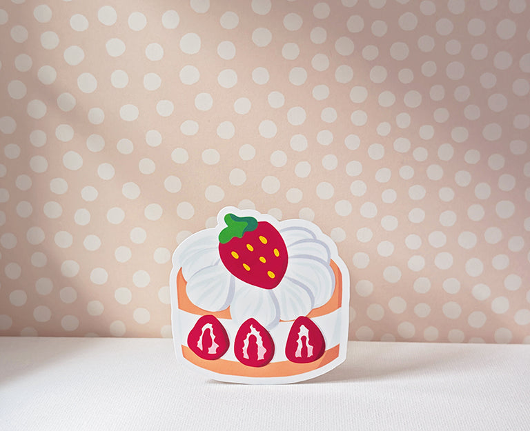 Mini Strawberry Shortcake Sticker