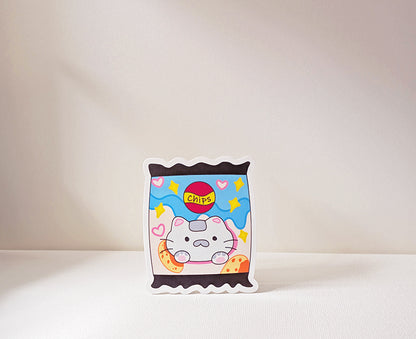 Cat Chips Sticker
