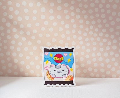 Cat Chips Sticker