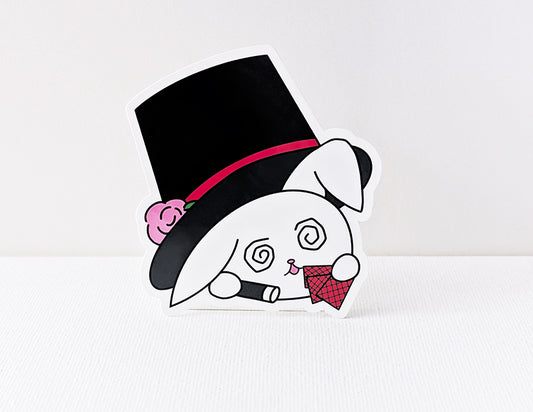 Oops The Magician Rabbit Sticker