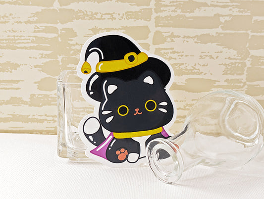 Witchy Cat Sticker