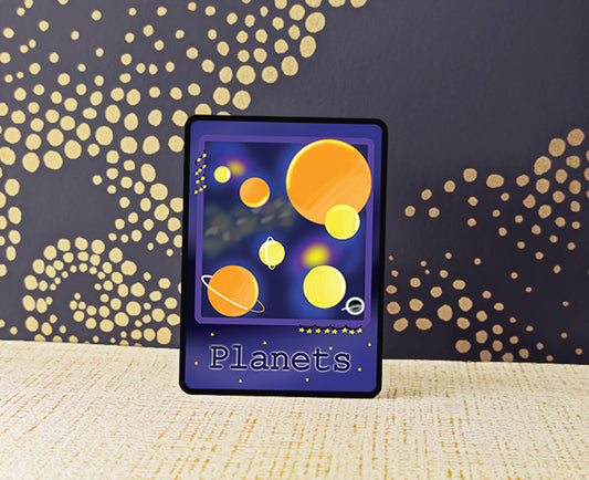 Planets Vignette Sticker