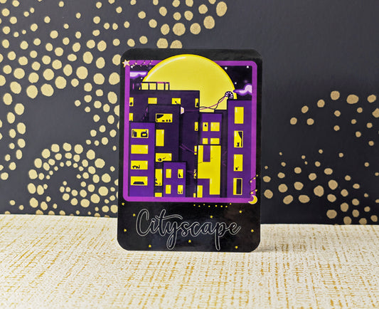 Cityscape Vignette Sticker