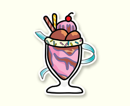 Ice Cream Dessert Sticker